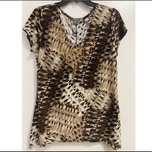 Vintage Suzie Top short sleeves Size M